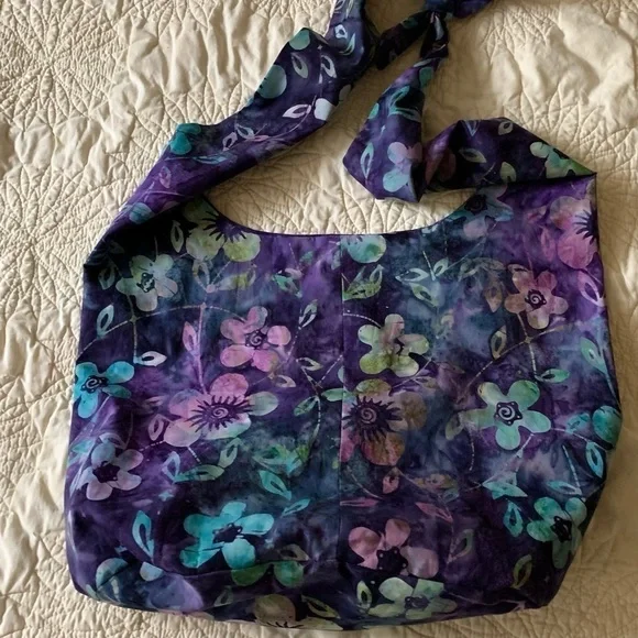 ❤️ NEW Handmade beautiful BOHO Hobo bag. Lined. ❤️ - Picture 4 of 9